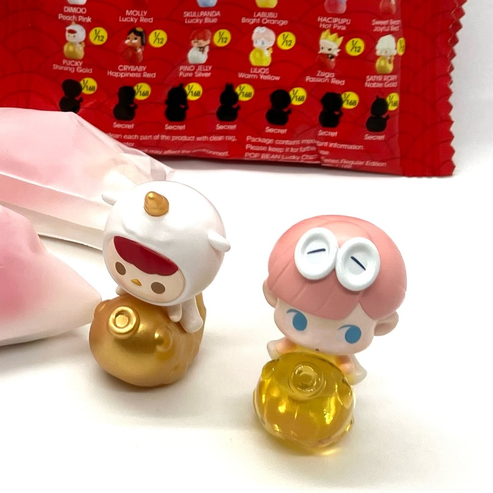 Pop Mart POP BEAN Lucky Charm Series - Lilios + Pucky